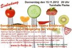 Ernährung, Gesundheit und Steigerung der Vitalität