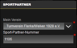 Die Sport-Partner-Nummer vom Turnverein Flerke/Welver 1928 e. V. ist: 1106 Die Sport-Partner-Nummer vom Turnverein Flerke/Welver 1928 e. V. ist: 1106