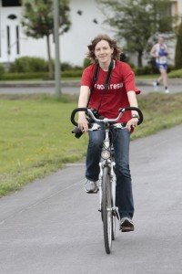 Einmal mit dem Fahrrad erwischt