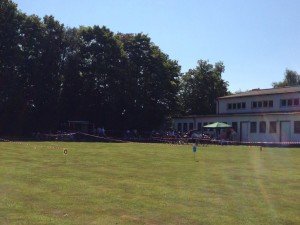 Fahrradparkplatz an der Turnhalle