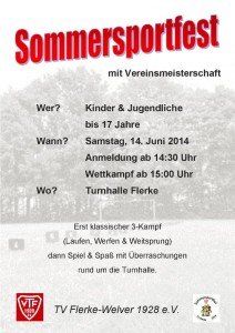 Sommersportfest 2014