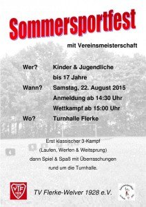 Sommersportfest 2015